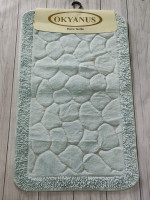 Набір килимків з 2-х штук Okyanus 45x60 см + 60x100 см модель 1