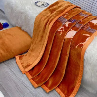 Плед велюровий двошаровий Home Textile 963933 200x230 см